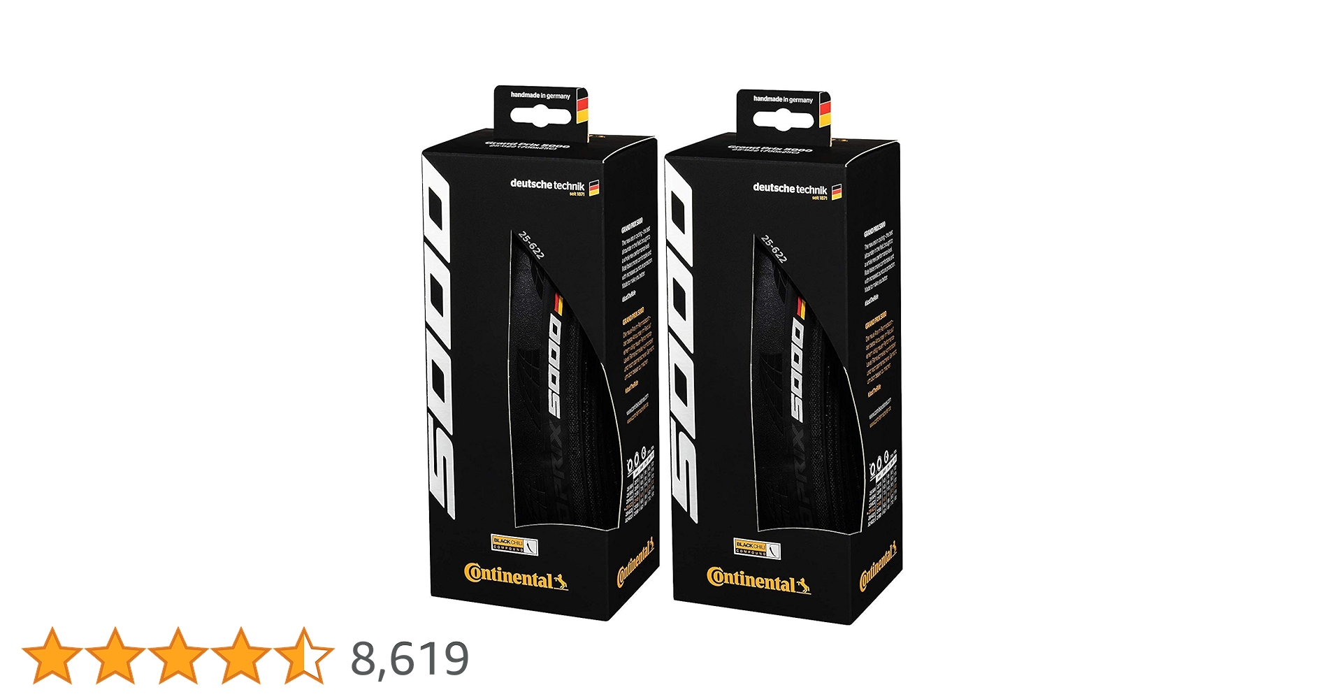 Buy Continental Grand Prix 5000 Performance Bike Tire, Set of 2