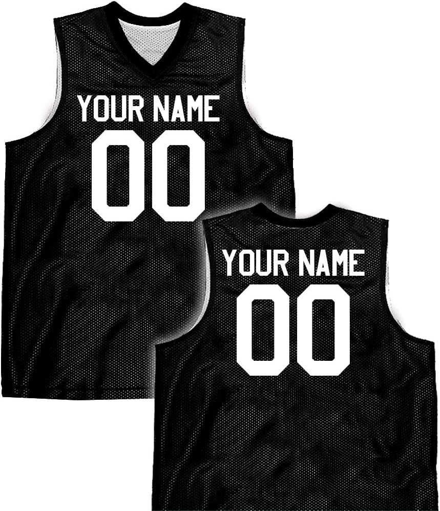 Fadeaway Womens and Girls Reversible Custom Basketball Jersey Names and Numbers