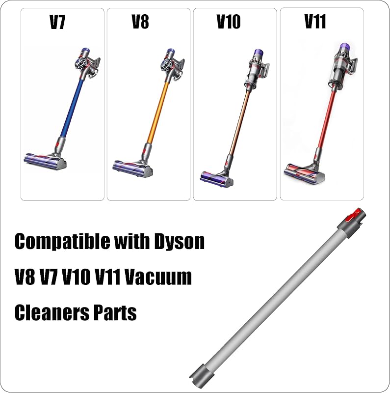 Italdos Teleszkópos Cső Dyson V11 V10 V15 V8 V7 Kompatibilis 73cm Ezüst