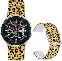 Vista 24 de Correas de reloj de dibujos animados compatibles con Samsung Galaxy Watch 1.811 in/Galaxy Watch 3 1.772 in/Samsung Gear S3 Frontier/Classic Strap