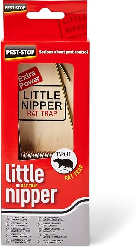 Rattenfalle Little Nipper von Pest Stop – Holzfallen für den Innenbereich – lang