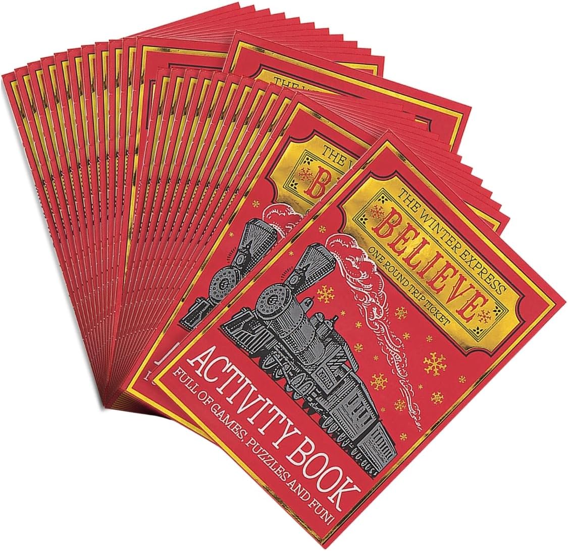 Winter Express Activity Book - Stationery - 24 Pieces