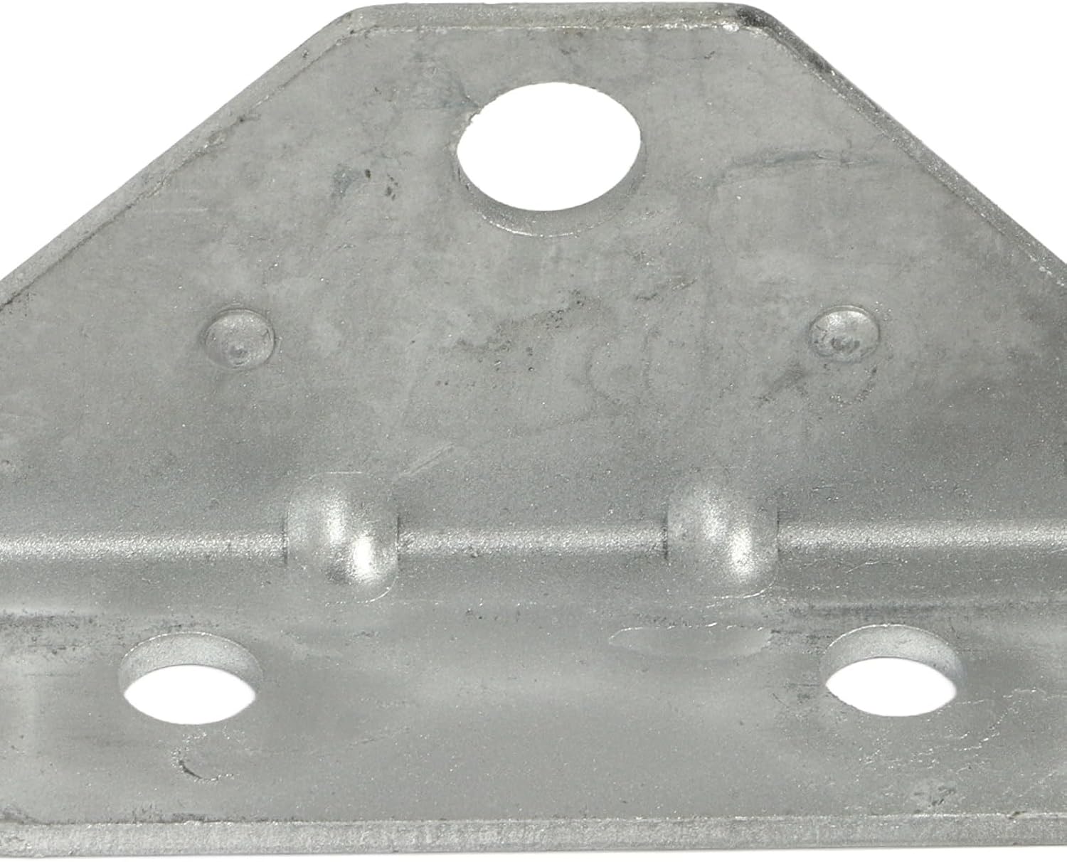 Qiilu Galvanized 8 Inch Bunk Bracket Kit for 2"x3" Boat Trailers - Height U Bolts, Heavy Duty Sturdy Design