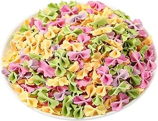 Fruit and vegetable pasta, Colorful butterfly pasta, quick cooking, lunch and family dinner 16.9 oz.