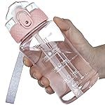 OLDLEY 12oz Kids Water Bottle for School - Motivational With Silicone Straw, Leak-Proof Tritan BPA-Free, Reusable for Girls Boys, Cerulean