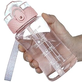 OLDLEY 12oz Kids Water Bottle for School - Motivational With Silicone Straw, Leak-Proof Tritan BPA-Free, Reusable for Girls Boys, Cerulean