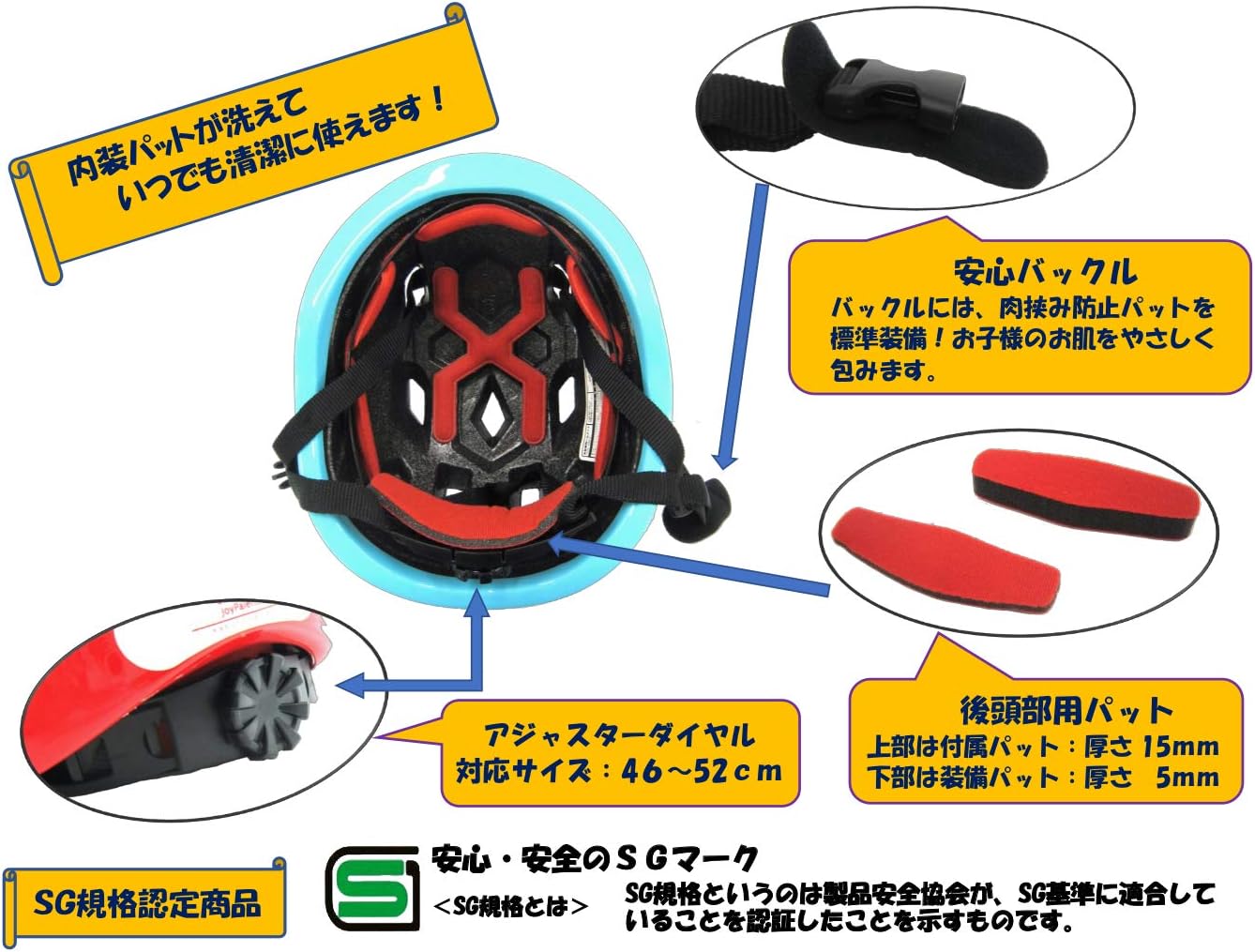 激安正規 Joypalette ジョイパレット 自転車 子供用ヘルメット カブロヘルメットv ロディ Topdental Com Ar