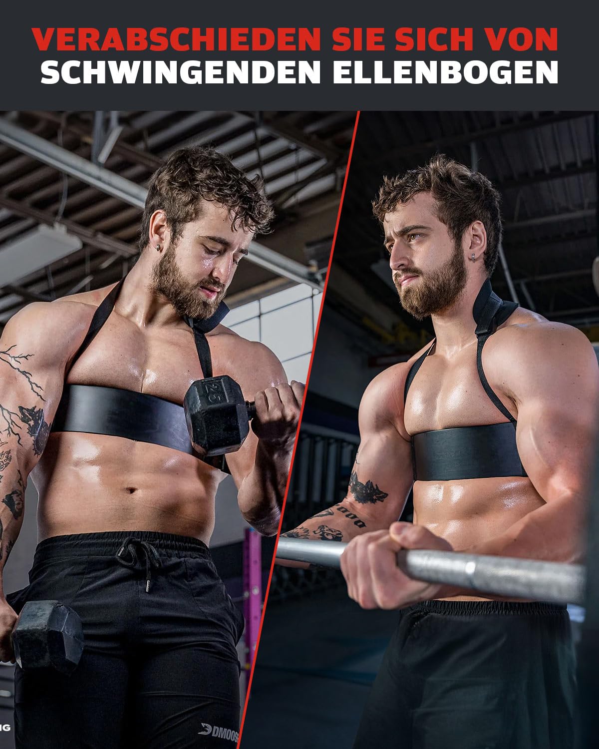 Fitness bicipiti isolante, bicipiti, attrezzo per allenamento muscolare, allenamento bicipiti, adatto per fitness e allenamento di forza come sollevamento pesi