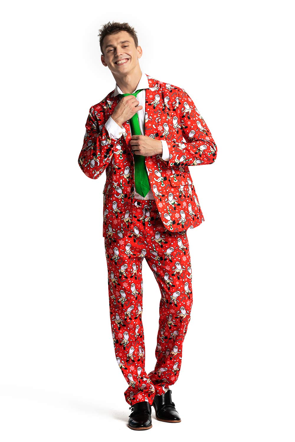 U LOOK UGLY TODAY Kerstpak voor heren voor op een feestje