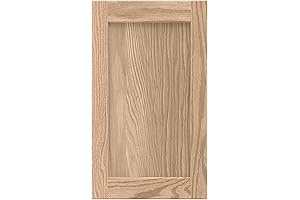DIY Cabinet Door: Shaker Style, Unfinished Oak Transformation for Your Kitchen