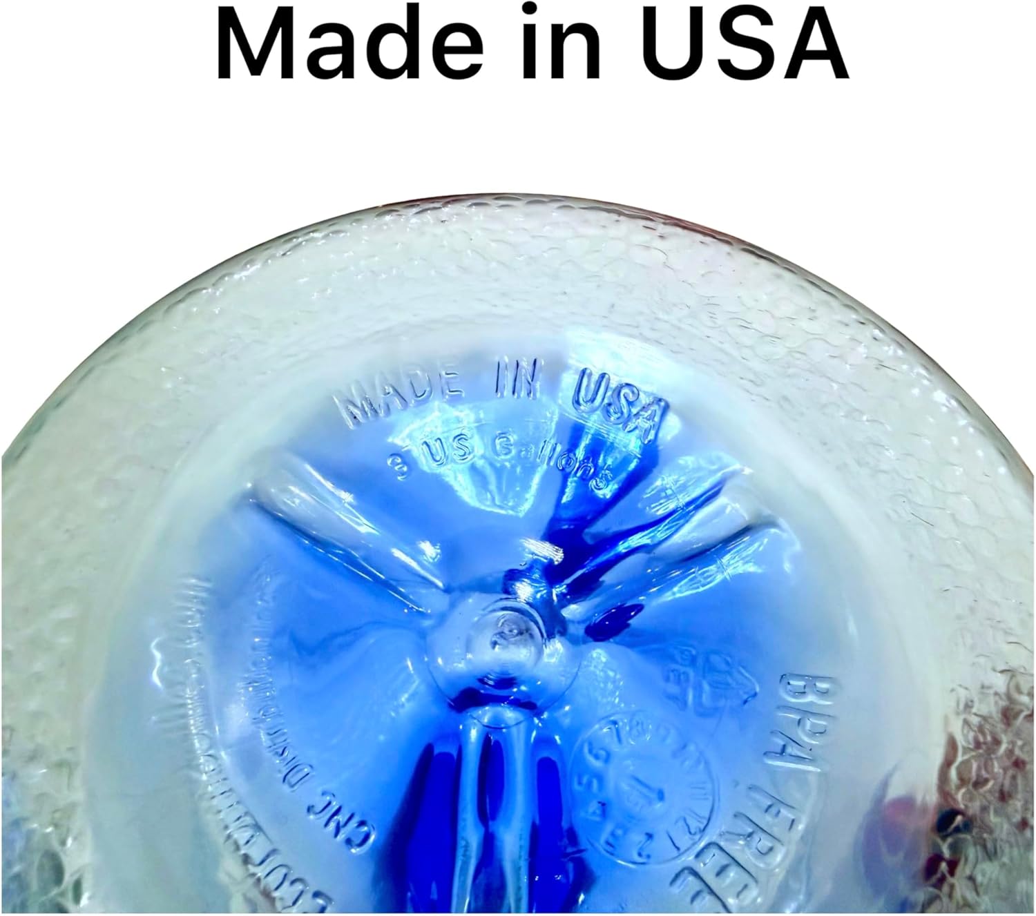 EcoForm 3 Gallon Reusable Water Bottle (Including 2 Screw On Caps) BPA Free Made In USA - Image 6