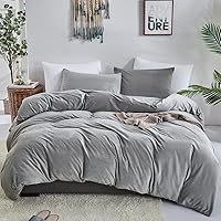 Vista 59 de CLOTHKNOW Juego de edredón de 3 piezas a cuadros color beige óxido, tamaño Full, juego de ropa de cama de cuadros edredón terracota con 2 fundas