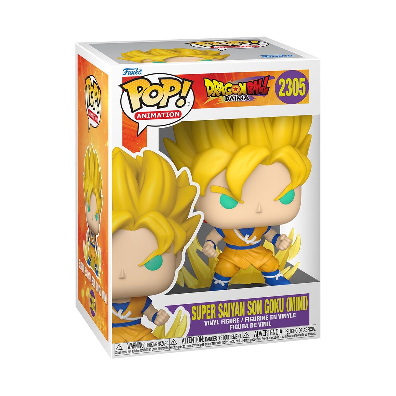 Funko POP! Animation: Dragon Ball Daima - SS Son Goku - Collectable Vinyl Figure - Gift Idea - Official Merchandise - Toys For Kids & Adults - Model Figure for Collectors and Display