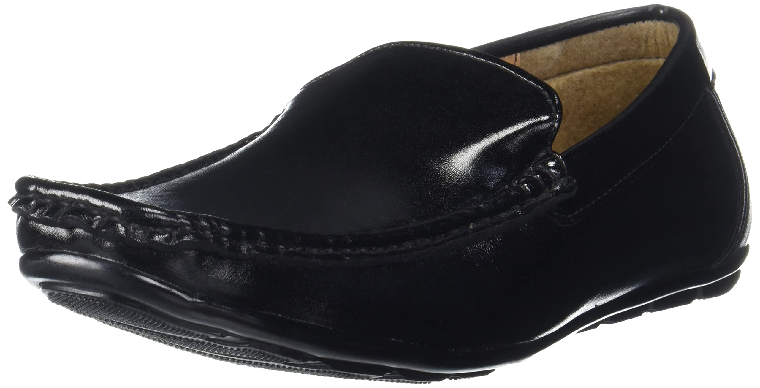 Vegan BasicsMen's Black Moccasin - 6 UK