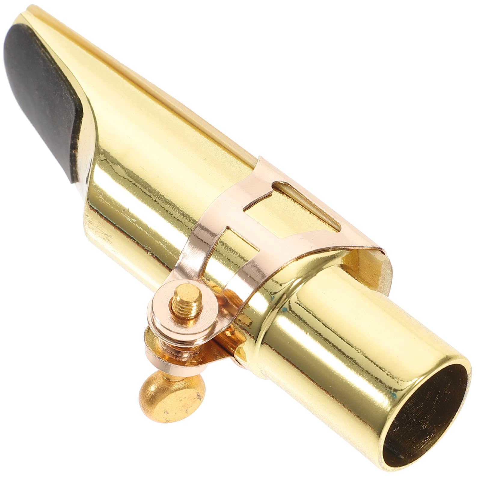 Toyvian Legatura per Sassofono Contralto Kit Completo con Tappo per Bocca di Sassofono e Ancia Accessorio per Strumenti Musicali