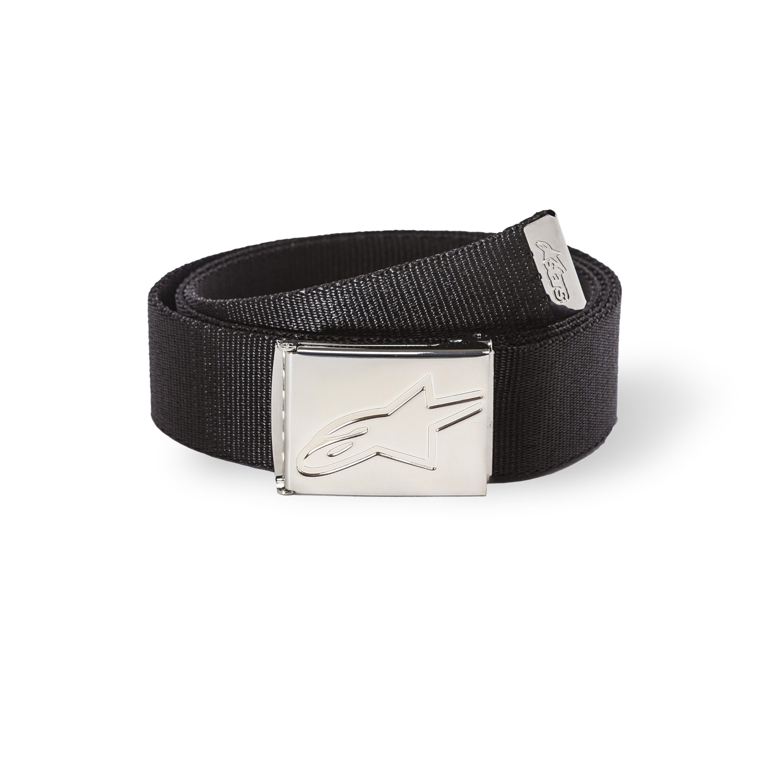 Alpinestars Black 17554 - Ageless Web Belt /Chrome