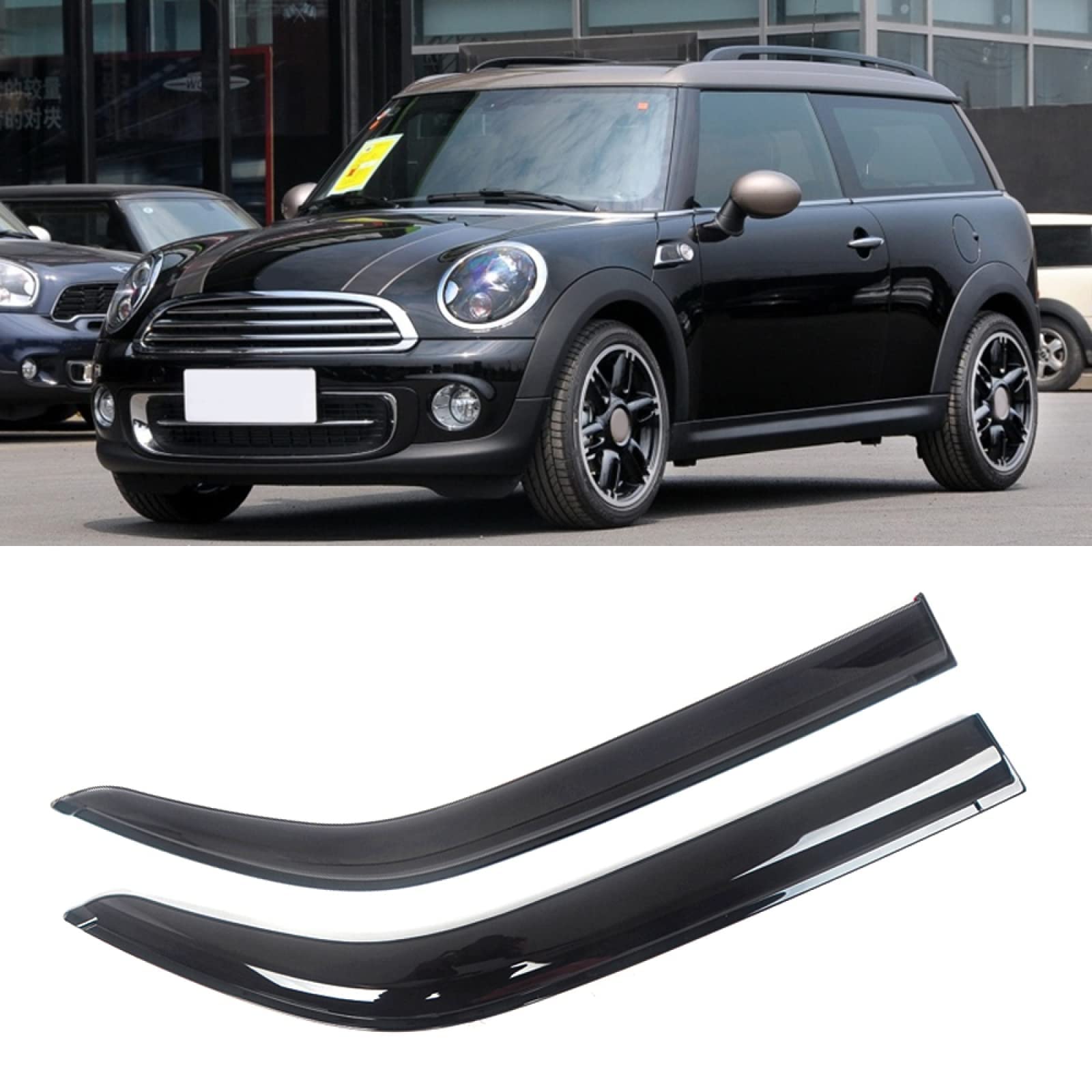 Auto Clover Wind Deflectors Set For Mini Countryman 2017 - 2023 (6 Pcs U2013 Auto Clover Store UK