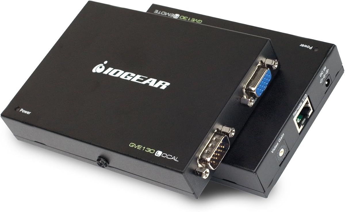 IOGEAR VGA CAT5e/6 Extender Kit