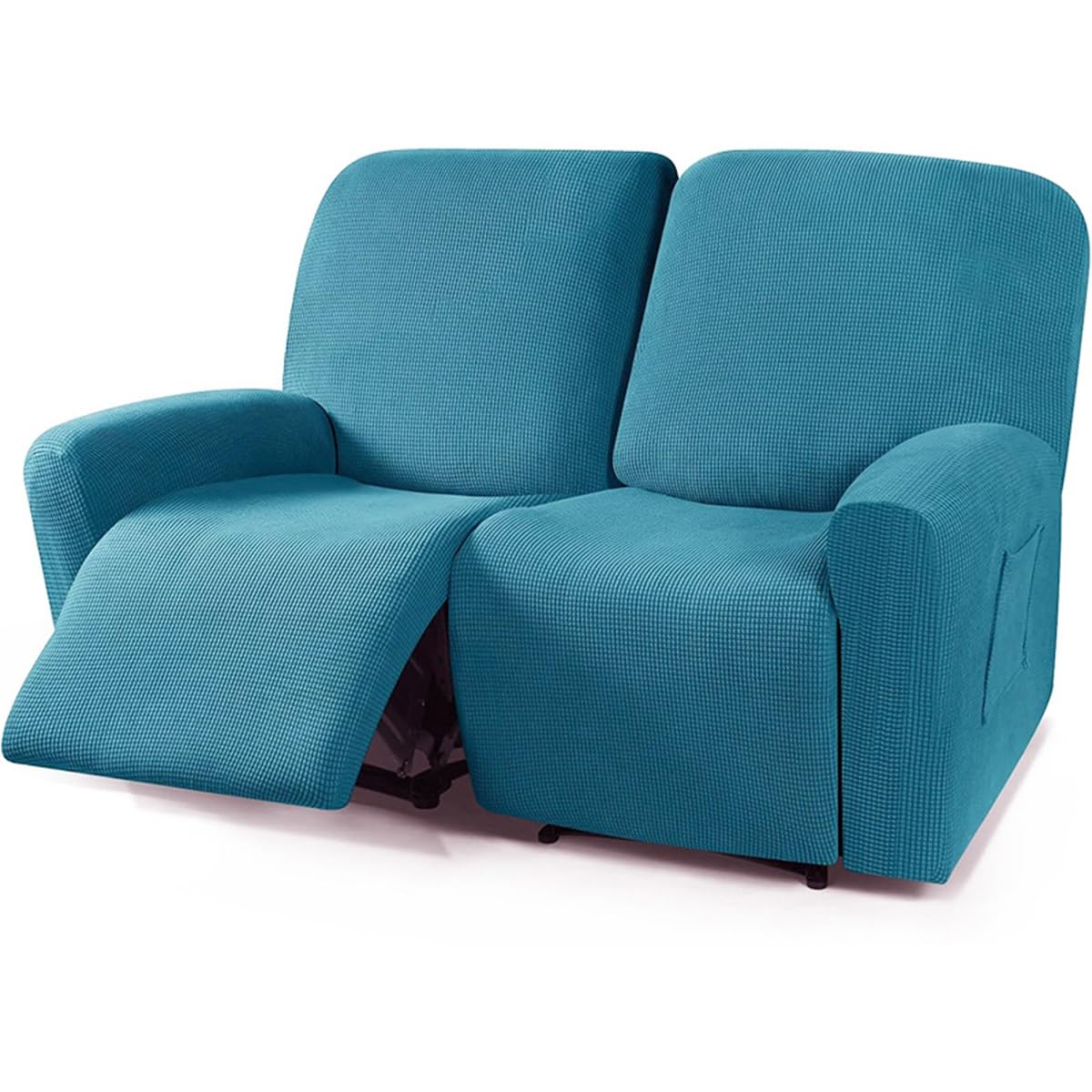 Housse de canapé inclinable extensible 1 à 3 places avec poches
