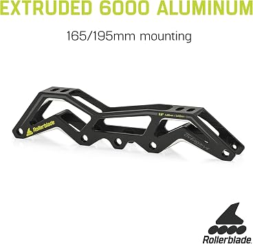 Rollerblade Overdrive 10.6 Frame 4x84mm, 1 Pair, Black, EA