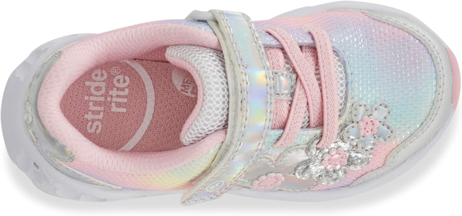 Stride Rite Unisex-Child Sr Lighted Glimmer 2.0 (Toddler)