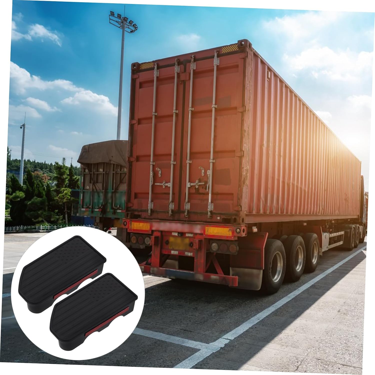 1Pair Truck Bed Stake Pocket Covers for Durable Replacement Parts for Covers Compatible with Truck Bed Accessories Stake Pocket Protection