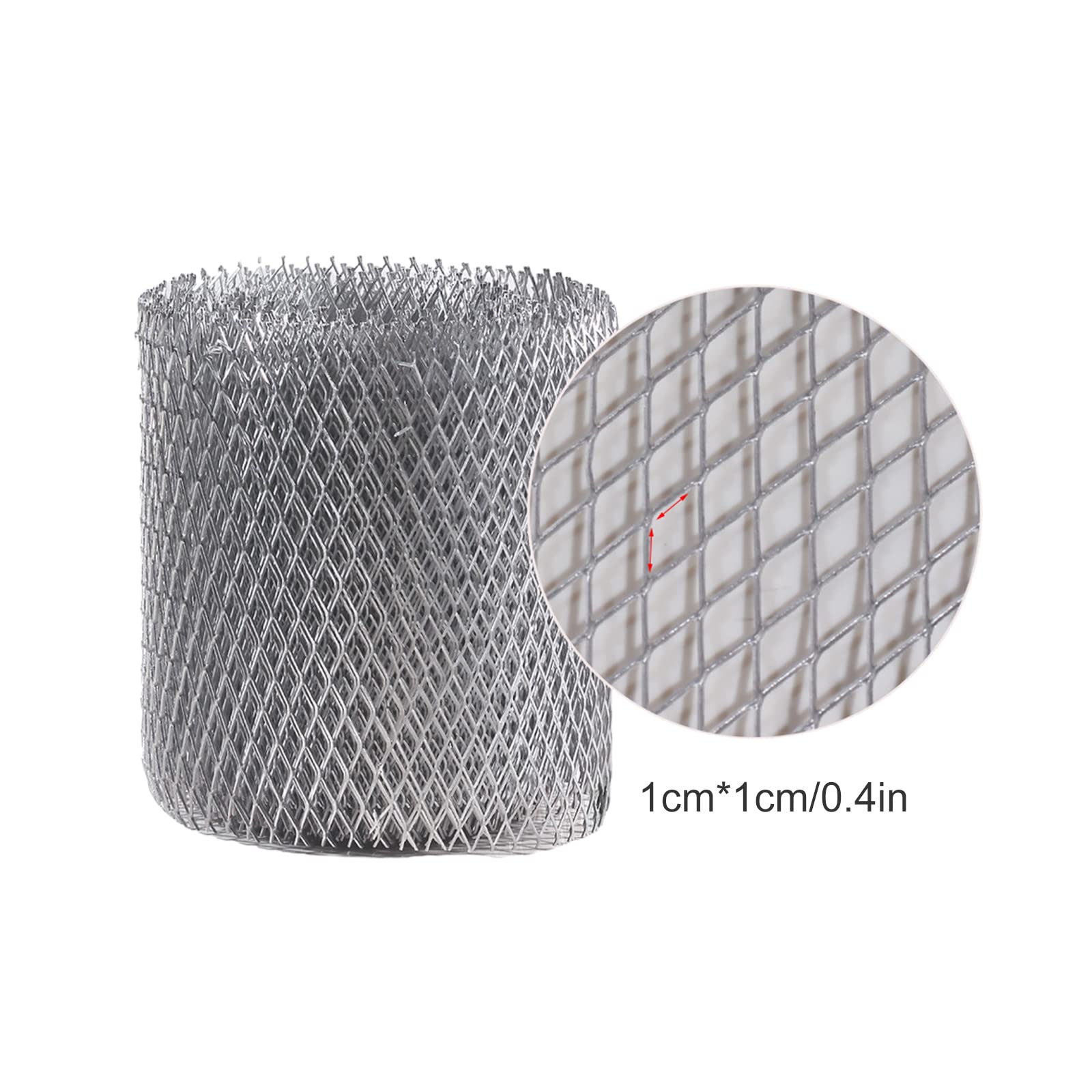 Bande De Protection Pour Gouttière En Aluminium - 15 Cm X 6 M (ou 12.7 Cm) - Grille Anti-feuilles Et Débris, Facile à Couper - 14