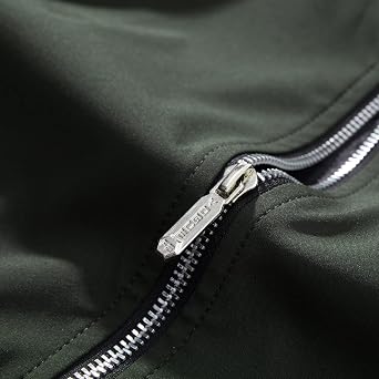 URBANFIND Men's Slim Fit Lightweight Sportswear Jacket Casual Bomber Jacket