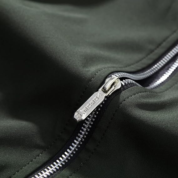 URBANFIND Men's Slim Fit Lightweight Sportswear Jacket Casual Bomber Jacket