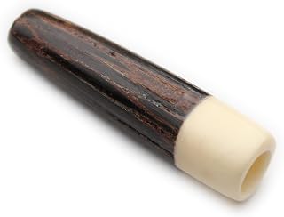 Wood and Tagua Pipe, Handmade Fairtrade, Eco-Friendly Biodegradable, Lightweight