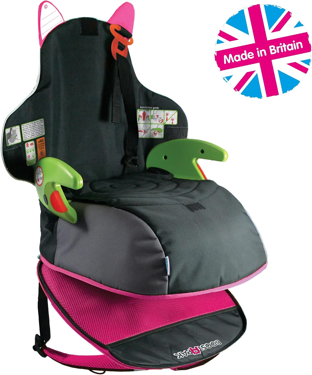 Trunki BoostApak - Mochila de viaje, Asiento alzador de viaje portátil y silla  coche grupo 2 3 (Rosa) : Amazon.es: Equipaje