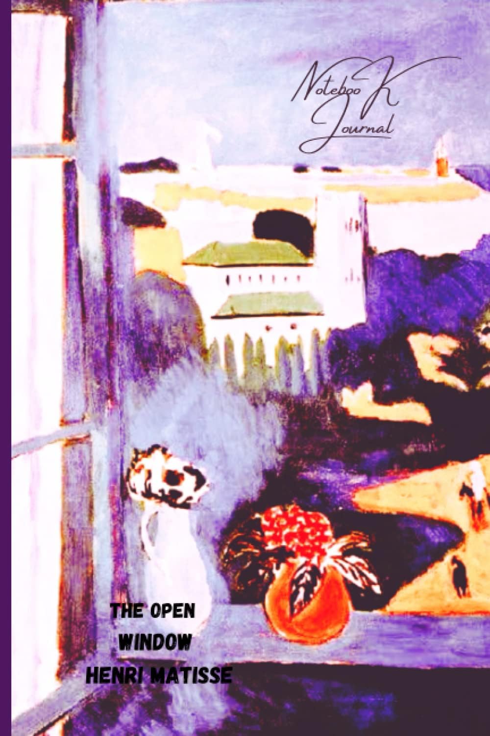 window at Tangiers (Matisse) Notebook/Journal: 6x9in 100 pages (beautiful magazines)