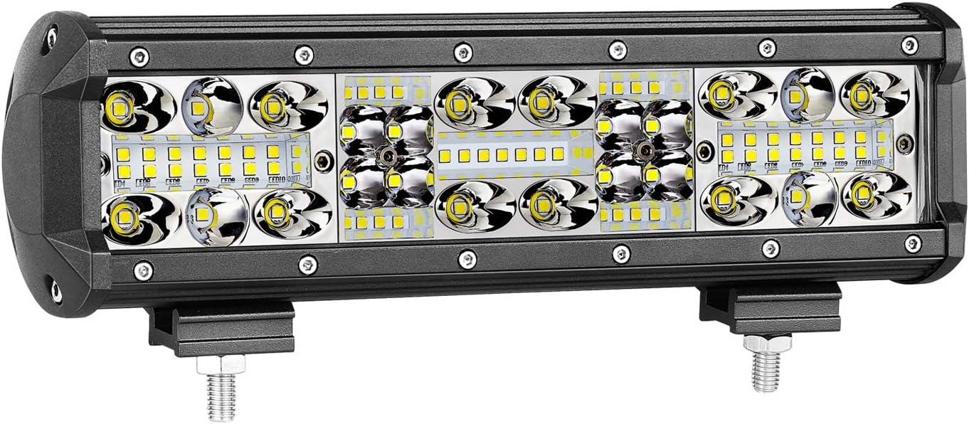 10 Inch LED Light Bar 150W Off Road Driving Lights Waterproof Backup Work Lights Spot Flood Combo Light Bars for 4x4 ATV UTV Car Truck Boat