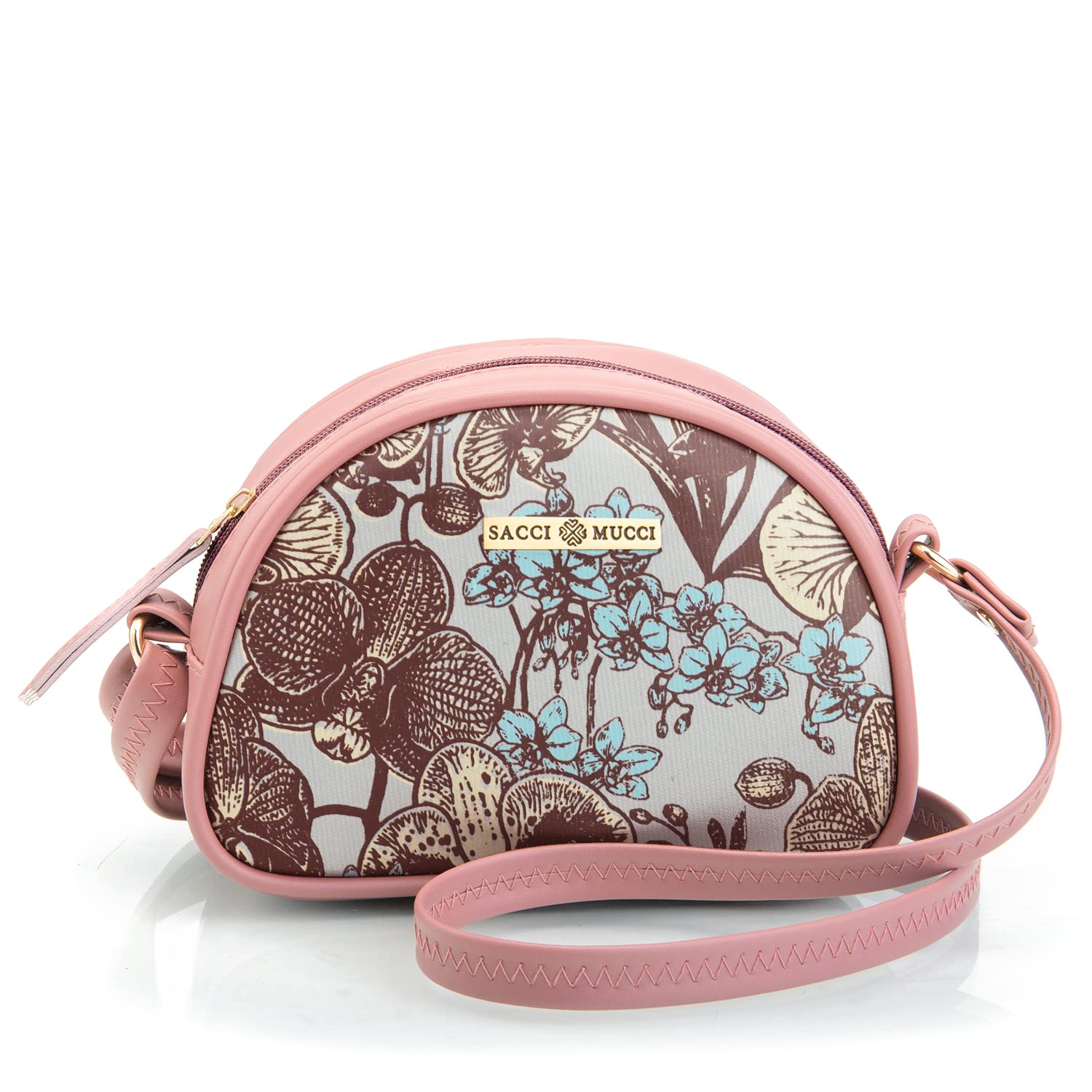 SACCI MUCCI Latest Cross Body Sling Bag for Girls/Women (Blush) (B0BY4VMG9Z) Amazon Price History, Amazon Price Tracker