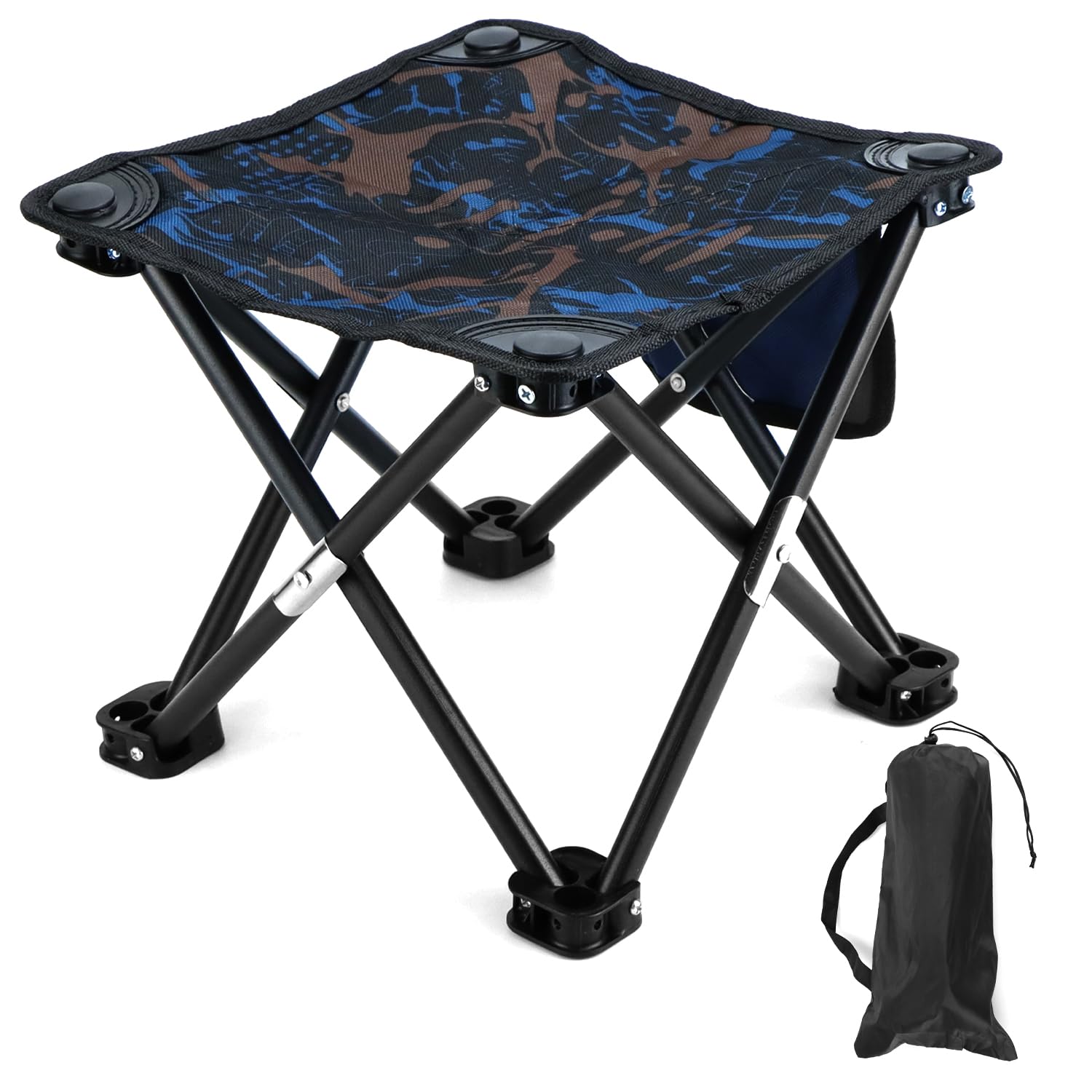 Portable Folding Stool Lightweight Plastic Subway Queuing Chair And Outdoor Camping Fishing With Carry Bag Telescopic Stool