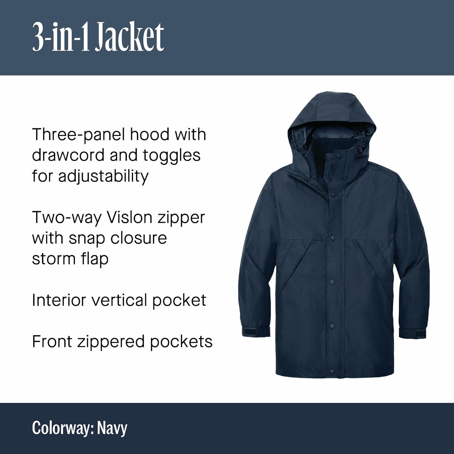 Port Authority 3-in-1 Jacket - Image 5