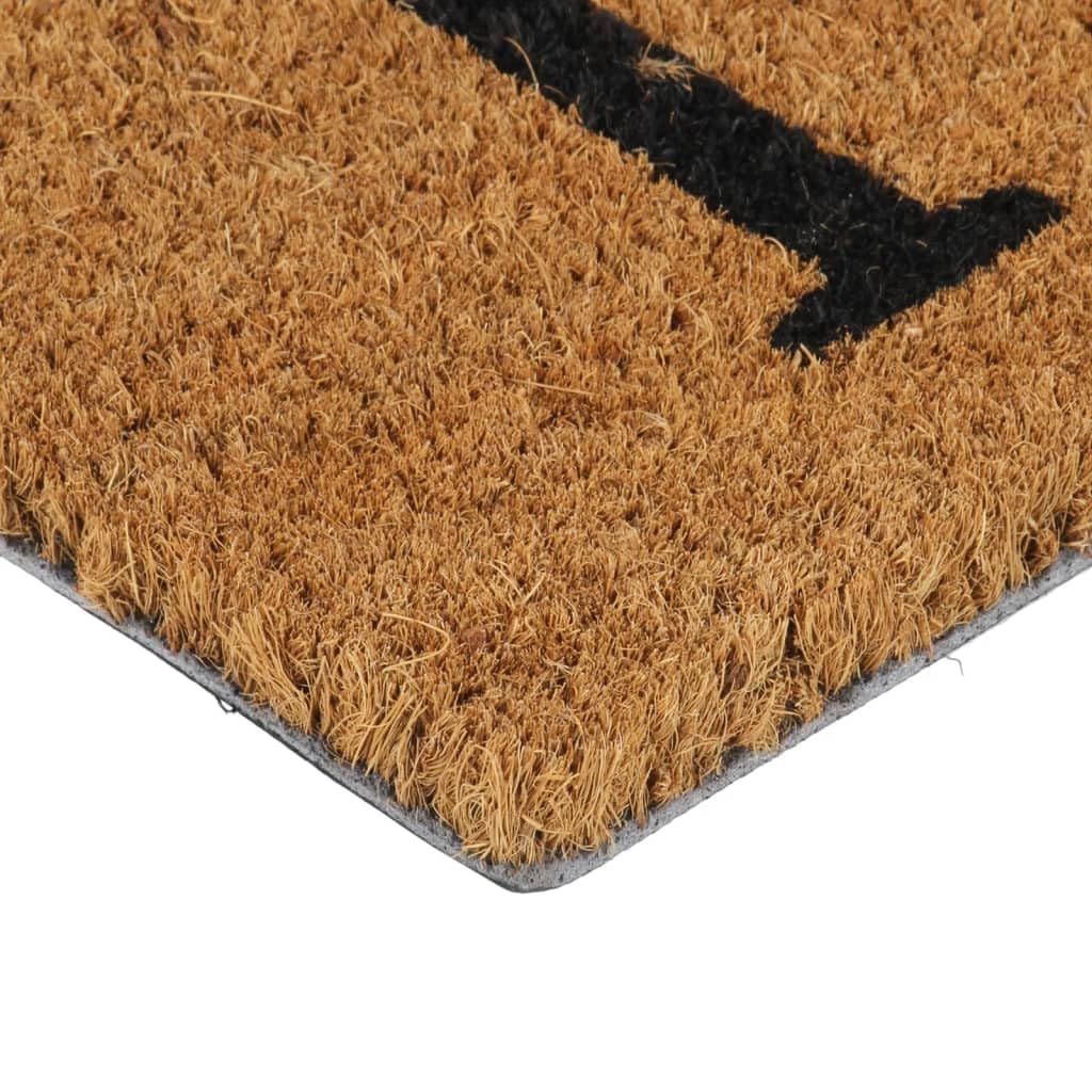 Hothingwell Paillasson Fibre de Coco Naturel 45 x 75 cm