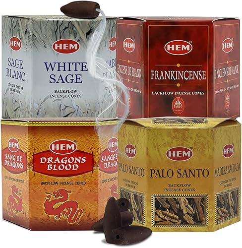 Vista 28 de Variedad Conos de Incienso de Retorno para Cascada y Mat Bundle Inciensos Aromaticos Incienso Inciense Insienso