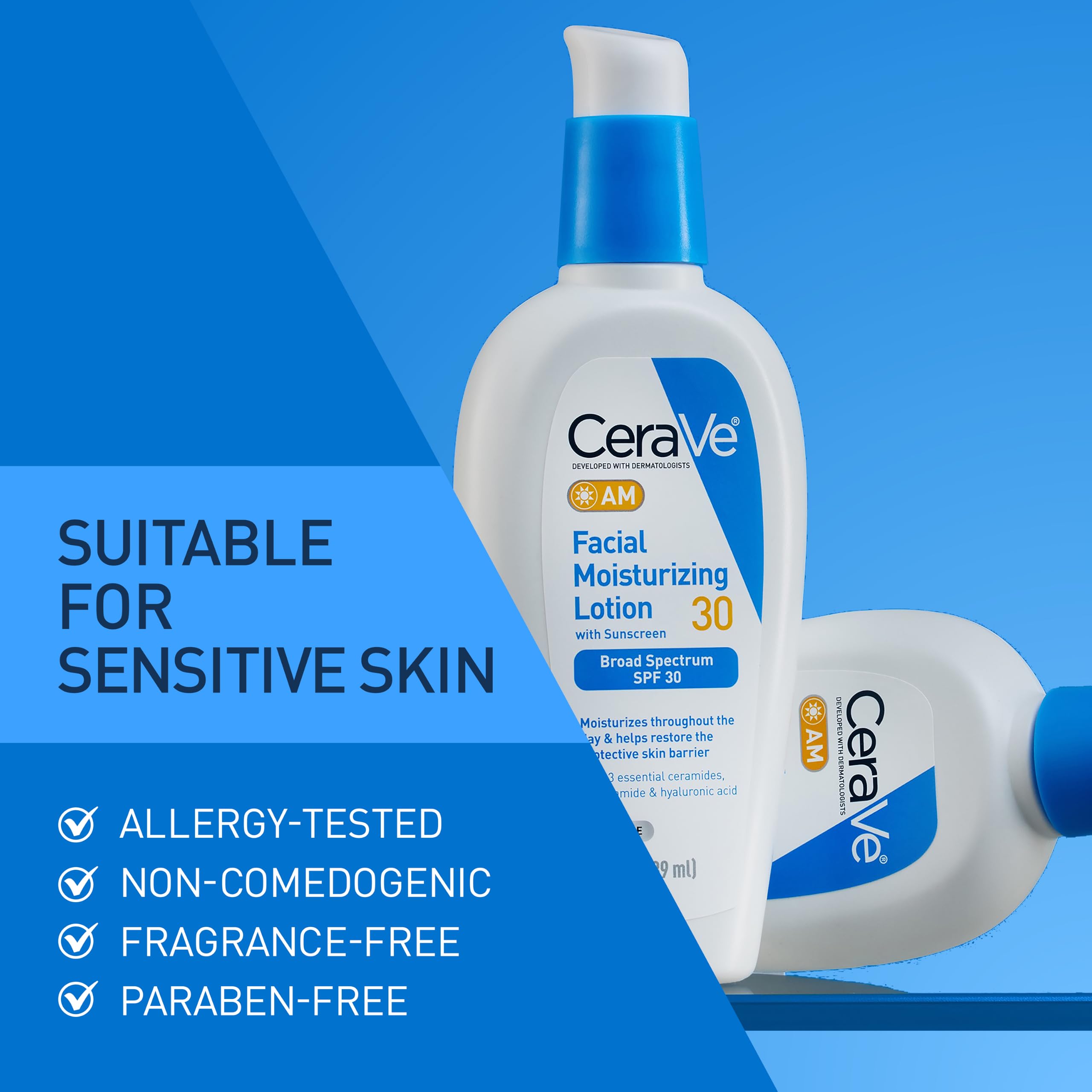 CeraVe AM Moisturizer SPF 30 - Daily Facial Sunscreen -6