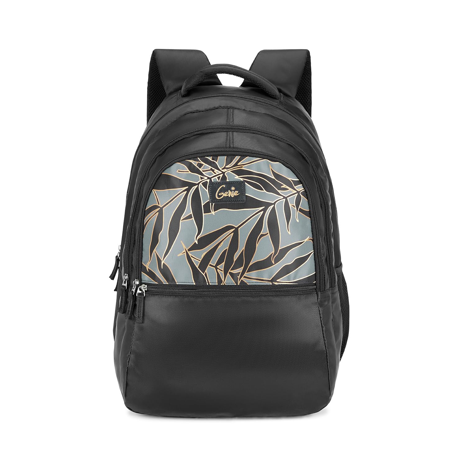 Genie Royale Laptop Backpack for Women, 3 compartments, Water Resistant and Lightweight Bags for Office and Travelling Purpose. 36 litres. (19 inch) Black colour (B0C85YB2S3) Amazon Price History, Amazon Price Tracker