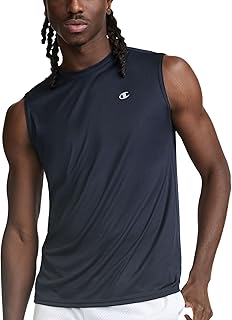 Champion Men's Sleeveless T-shirt, Sport Tank, Muscle T-shirt for Men (Reg. Or Big & Tall)