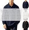 Suéter polo de punto trenzado para hombre, manga larga, cuello solapa 7