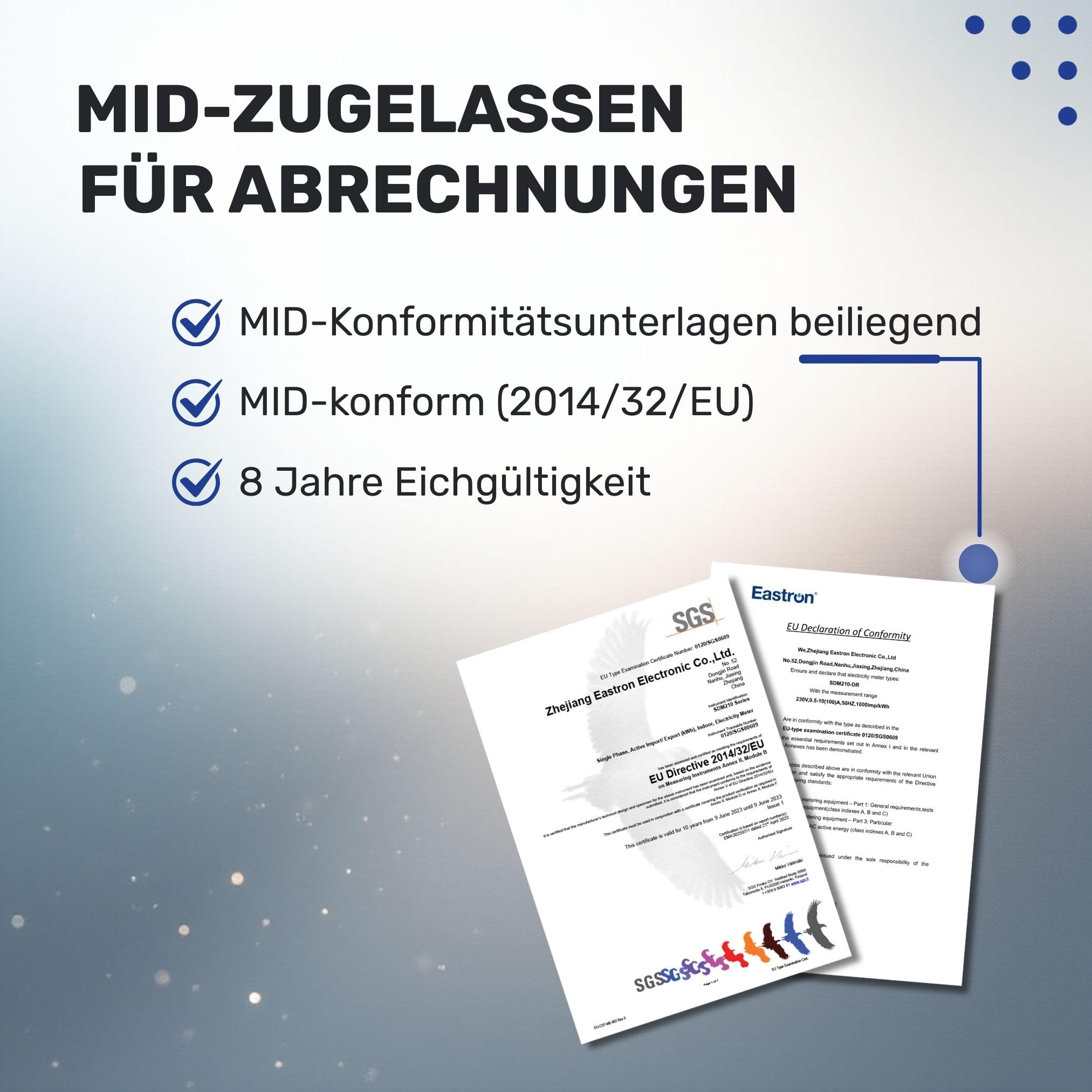 NWP Mobiler Schuko Stromzähler 230V digital MID-geeicht IP54 16A Energiezähler