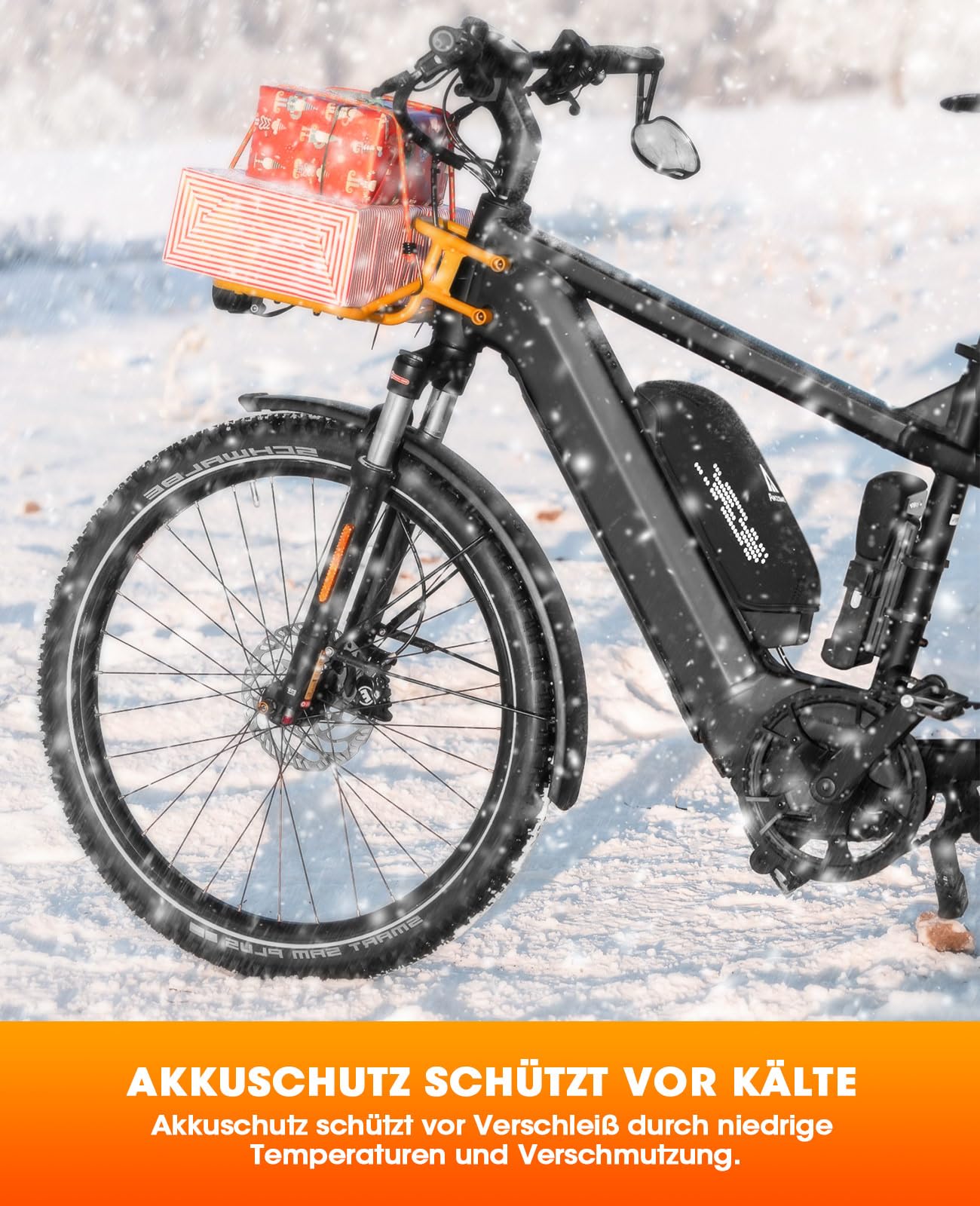 Housse De Protection De Batterie Pour Vélo Électrique Pour