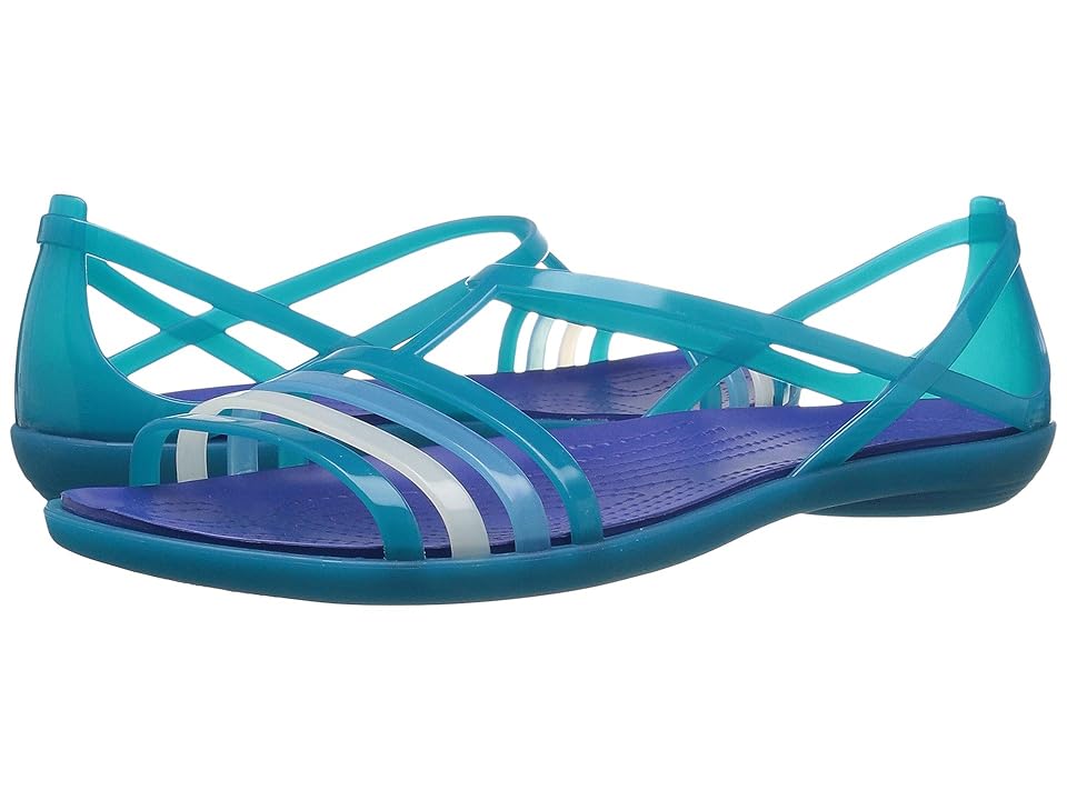 

Crocs Isabella Sandal (Turquoise/Cerulean Blue) Women's Sandals