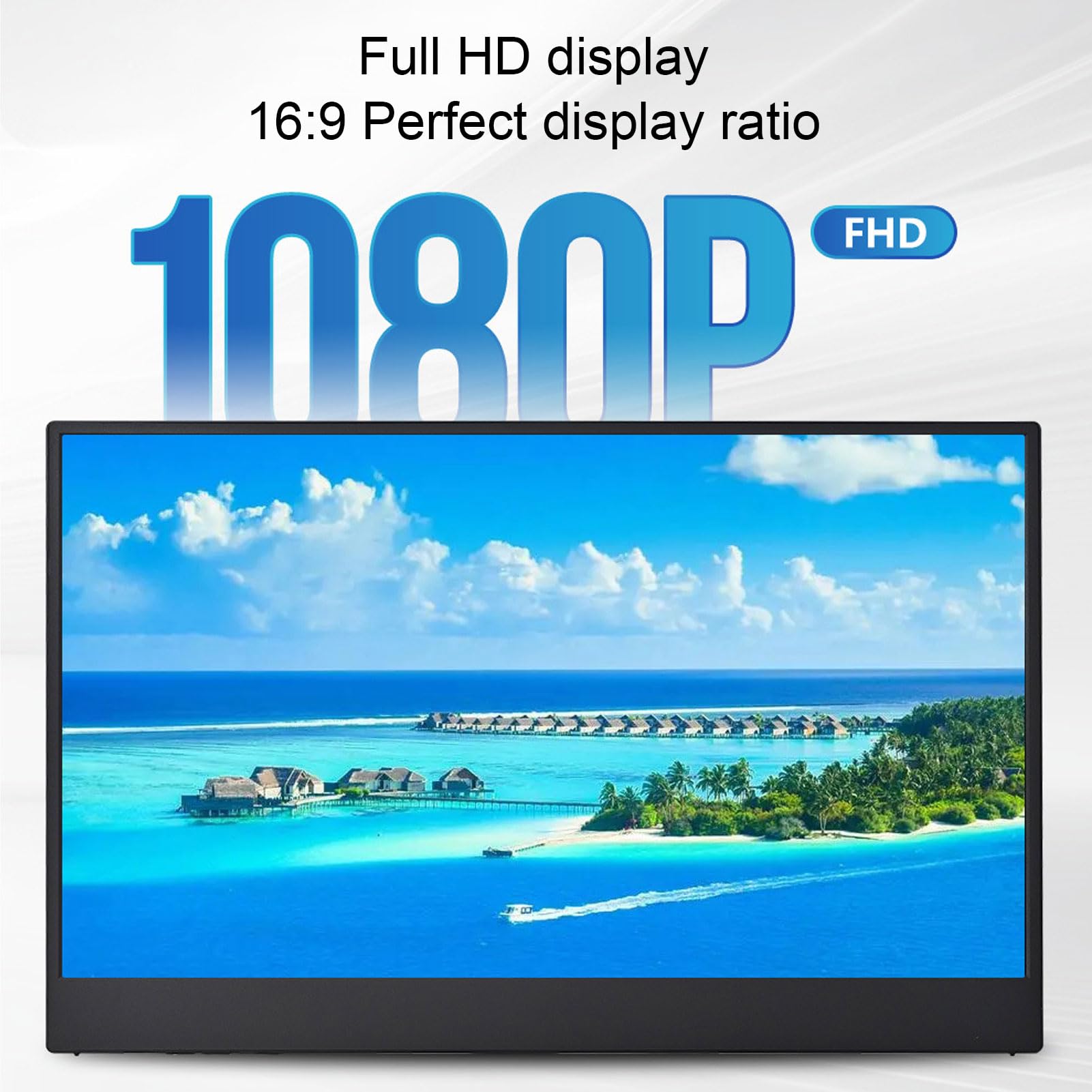 Amazon.co.jp: ポータブルラップトップスクリーンエクステンダー、16:9