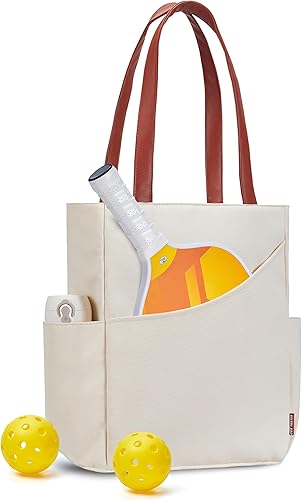 Bolso de Pickleball para Mujeres, Elegante Bolso de Nylon con Capacidad para 2 Palas, Bola, Equipo, Bolso de Hombro Utilitario para Deportes