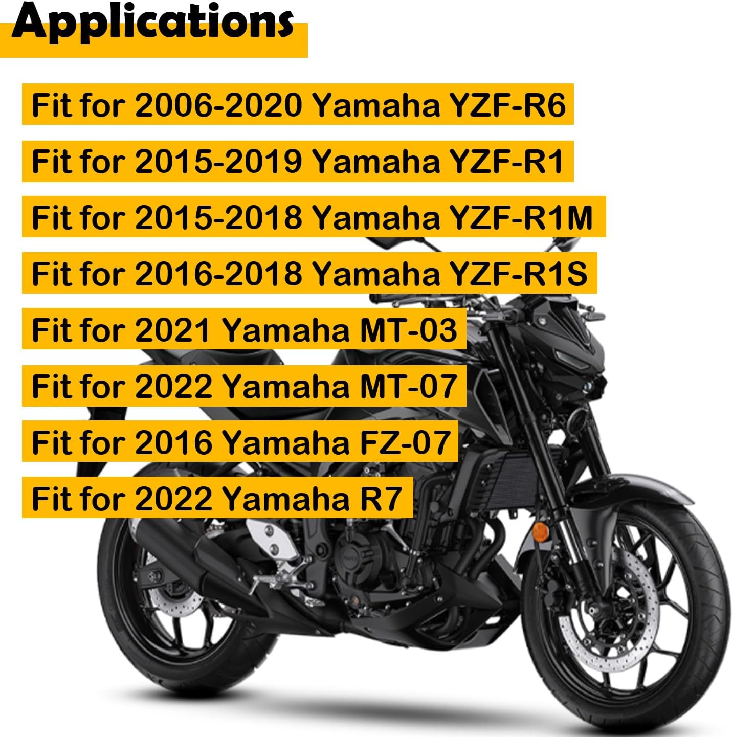2C0-26240-00-00 2-Pack Throttle Tube Grip Assembly Compatible with Yamaha YZF-R6 2006-2020, YZF-R1 2015-2019, YZF-R1M 2015-2018, YZF-R1S 2016-2018 – Non-Slip Rubber & Plastic Handlebar Grip