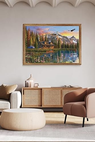 Miniatura 2 de Anatolian Puzzle - Oldlook Cabin, Rompecabezas de 2000 piezas, #3933