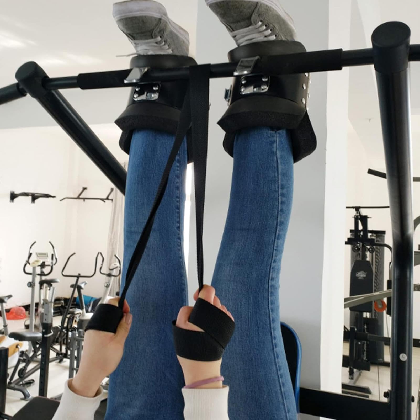 Attrezzatura per allenamento della Core trainer a regolazione variabile | Scarponi reclinabili per inversione per Fitness in Casa Viaggio Palestra Donne Uomini Adolescenti